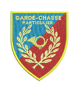 Blason garde chasse  GOLD